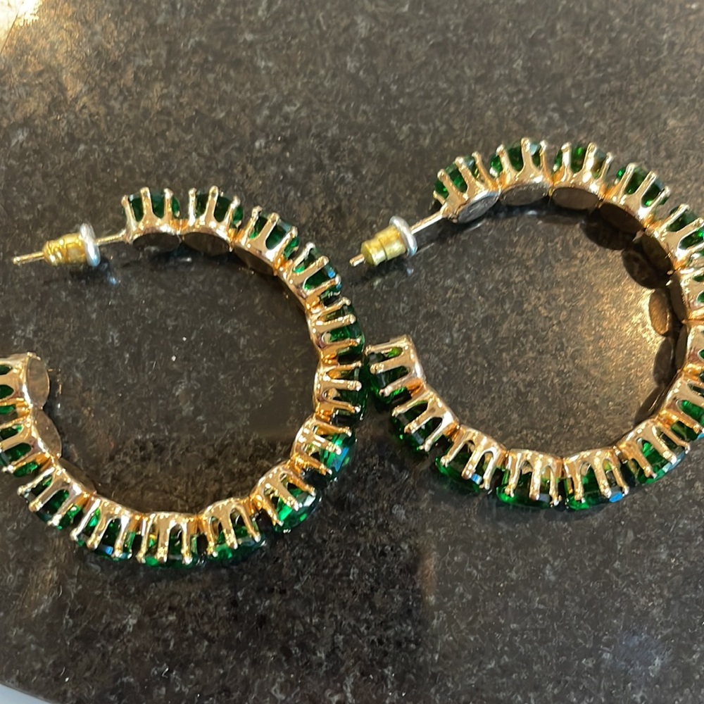 Hoop earrings - Picture 2 of 3